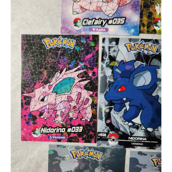 Pokemon Crystal Stained Glass Card Collection Lot Of 10 NM 2024-2025 - Picture 4 of 9